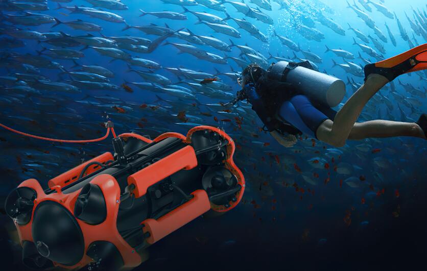 水下救援打撈機(jī)器人 助力水下搜救打撈工作效率!