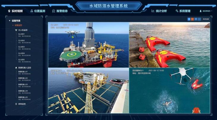 水域防溺水管理系統 水域防溺水管理系統